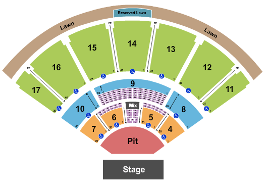 MidFlorida Credit Union Amphitheatre At The Florida State Fairgrounds Dave Matthews Band Seating Chart